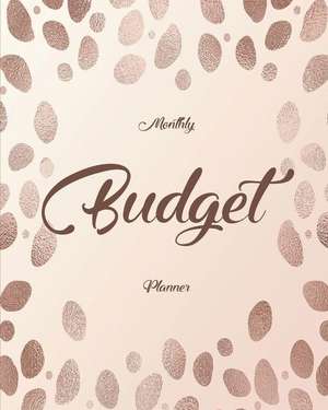 Monthly Budget Planner: Elegant Abstract 12 Month Weekly Expense Tracker Bill Organizer Business Money Personal Finance Journal Planning Workb de Maggie C. Harrington