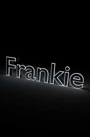 Frankie: Blank Notebook with Dot Grid Border de Custom Book Creations