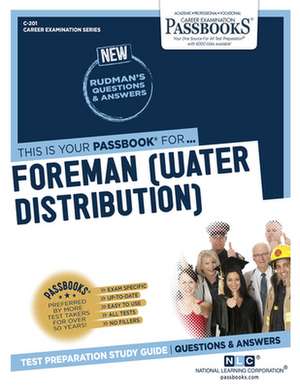 National Learning Corporation: Foreman (Water Distribution)