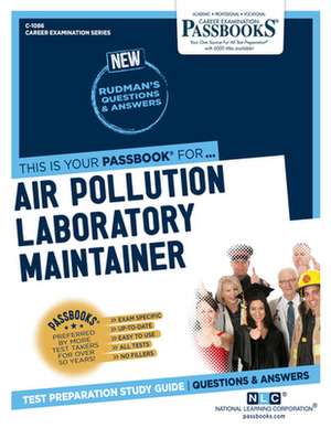 Air Pollution Laboratory Maintainer (C-1086) de National Learning Corporation