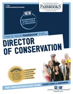 National Learning Corporation: Director of Conservation (C-1