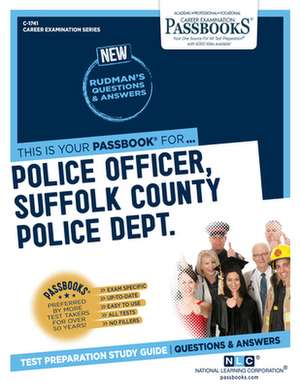 Police Officer, Suffolk County Police Dept. (Scpd) (C-1741) de National Learning Corporation