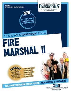 National Learning Corporation: Fire Marshal II (C-4566)