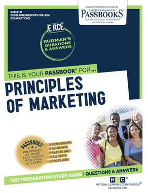 Principles of Marketing (Rce-21) de National Learning Corporation