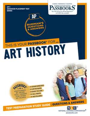 Art History (Ap-1): Passbooks Study Guide Volume 1 de National Learning Corporation