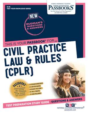 National Learning Corporation: Civil Practice Law & Rules (C