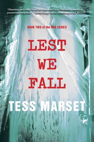 Lest We Fall de Tess Marset