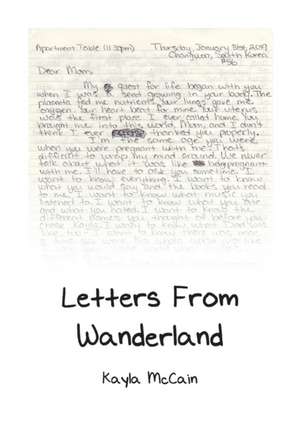 Letters From Wanderland de Kayla McCain