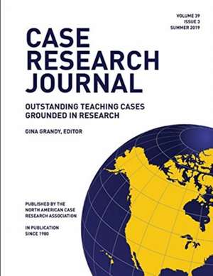 Case Research Journal, 39(3) de Gina Grandy