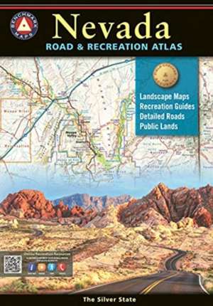 Nevada Road & Recreation Atlas, 8th Edition de National Geographic Maps