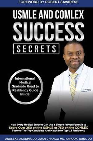 USMLE and Comlex Success Secrets de Adeleke T Adesina