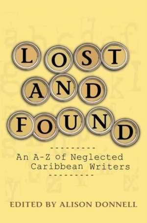 Lost and Found de Alison Donnell