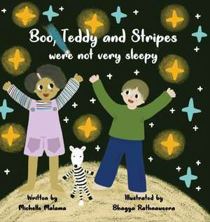 Boo, Teddy, and Stripes were not very sleepy de Michelle Malama