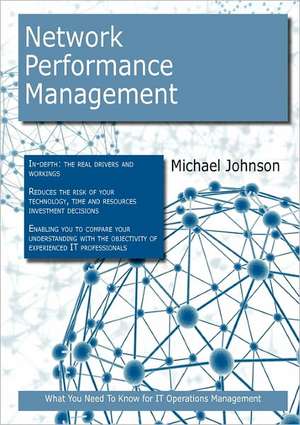 Network Performance Management de Michael Johnson