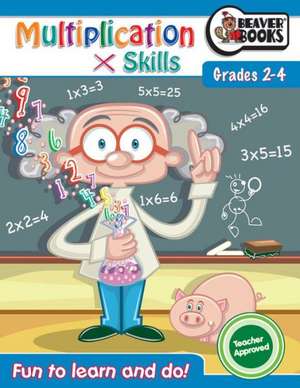 Workbook Bbk: Multiplication de Beaver Books