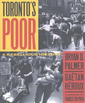 Toronto's Poor de Bryan D. Palmer