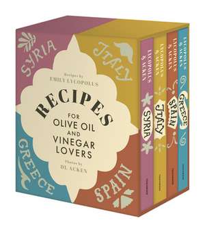 Recipes for Olive Oil and Vinegar Lovers Boxed Set de Emily Lycopolus