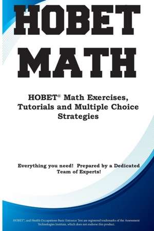 HOBET Math de Complete Test Preparation Inc.