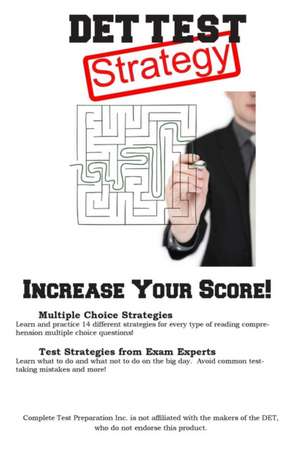 DET Test Strategy de Complete Test Preparation Inc.