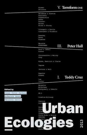 Urban Ecologies 2013 de Patricio Davila