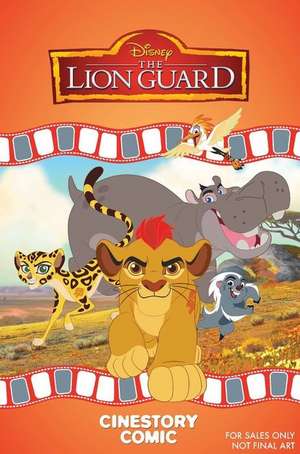 Disney The Lion Guard: The Traveling Baboon Show Cinestory Comic de Disney