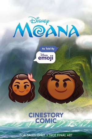 Disney Moana As Told by Emoji Cinestory Comic de Disney