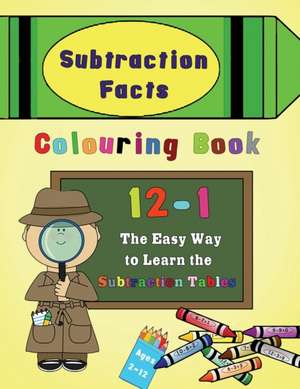 Subtraction Facts Colouring Book 12-1 de Magdalene Press