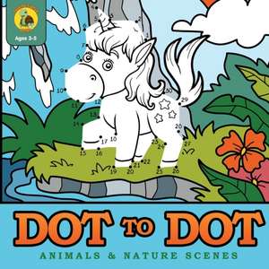 Dot to Dot Animals & Nature Scenes de Talking Turtle Books