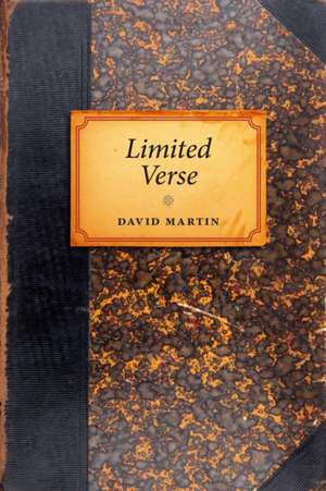 Limited Verse de David Martin