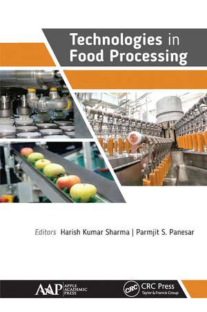 Technologies in Food Processing de Harish Sharma