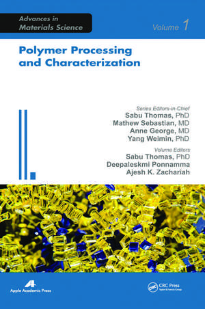 Polymer Processing and Characterization de Sabu Thomas