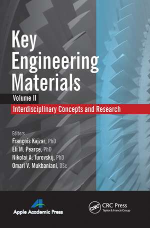 Key Engineering Materials, Volume 2: Interdisciplinary Concepts and Research de François Kajzar