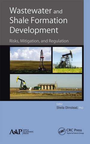 Wastewater and Shale Formation Development: Risks, Mitigation, and Regulation de Sheila Olmstead