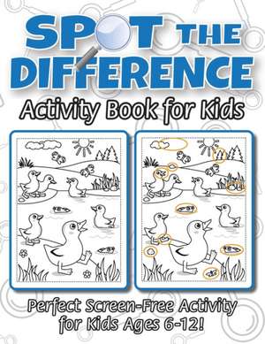 Spot the Difference Activity Book for Kids de Engage Books (Activities)