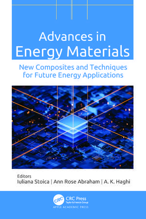 Advances in Energy Materials: New Composites and Techniques for Future Energy Applications de Iuliana Stoica