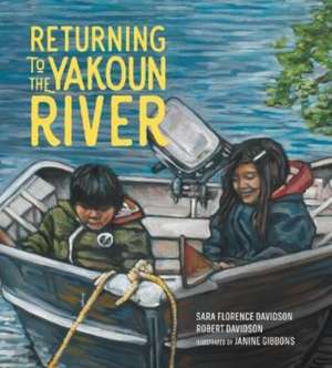 Returning to the Yakoun River de Sara Florence Davidson