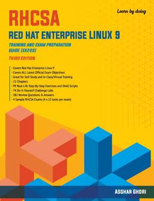 RHCSA Red Hat Enterprise Linux 9 de Asghar Ghori