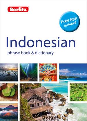 Berlitz Phrase Book & Dictionary Indonesian(bilingual Dictionary) de Berlitz Publishing