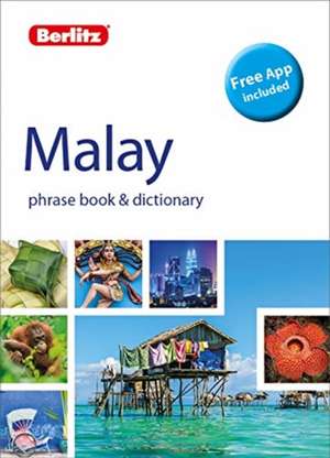 Berlitz Phrase Book & Dictionary Malay(bilingual Dictionary) de Berlitz