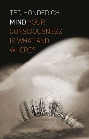 Mind: Your Consciousness is What and Where? de Ted Honderich