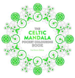 Celtic Mandala Pocket Colouring Book de Lisa Tenzin-Dolma