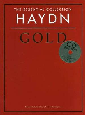 HAYDN GOLD ESSENTIAL COLLECTION PIANO BOOK/2CD