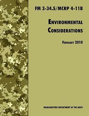 Environmental Considerations de U. S. Department of the Army