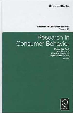 Research in Consumer Behavior de Russell W. Belk