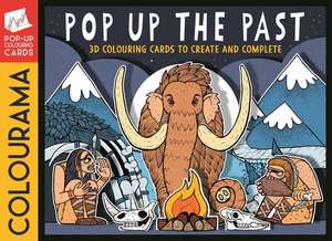 Colourama: Pop Up the Past: 3D Colouring Cards to Create and Complete de John Paul De Quay