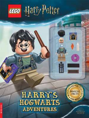 LEGO® Harry Potter(TM): Harry's Hogwarts Adventures (with LEGO® Harry Potter(TM) minifigure) de Buster Books