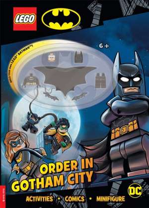 LEGO® Batman(TM): Order in Gotham City Activity Book (with LEGO® Batman(TM) minifigure) de Buster Books