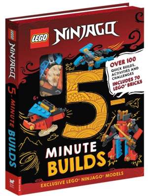 LEGO® NINJAGO®: Five-Minute Builds (with 70 LEGO bricks) de Buster Books