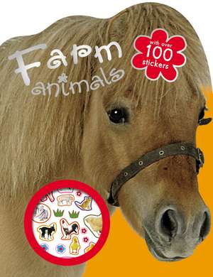 Farm Animals Coloring Book de Lara Ede