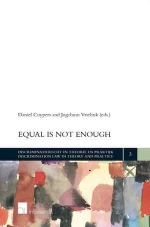 Equal Is Not Enough